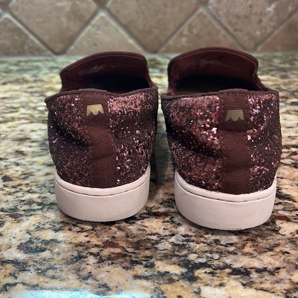 Birdies The Swift Glitter Pink Rose Ombre Slip On Sneaker Size 5 - Picture 10 of 13